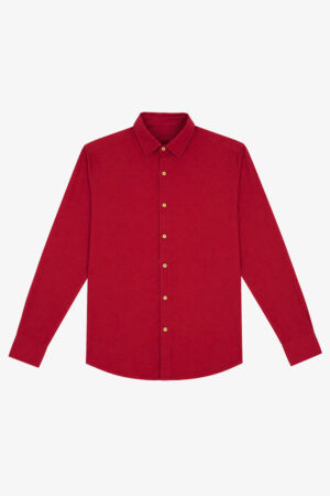 Camisa Gioia - Vermelho Borgonha