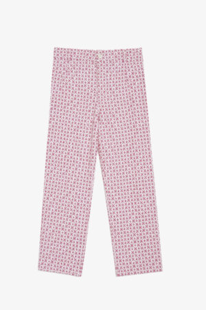 Calça Alfaiataria Flor - Estampada