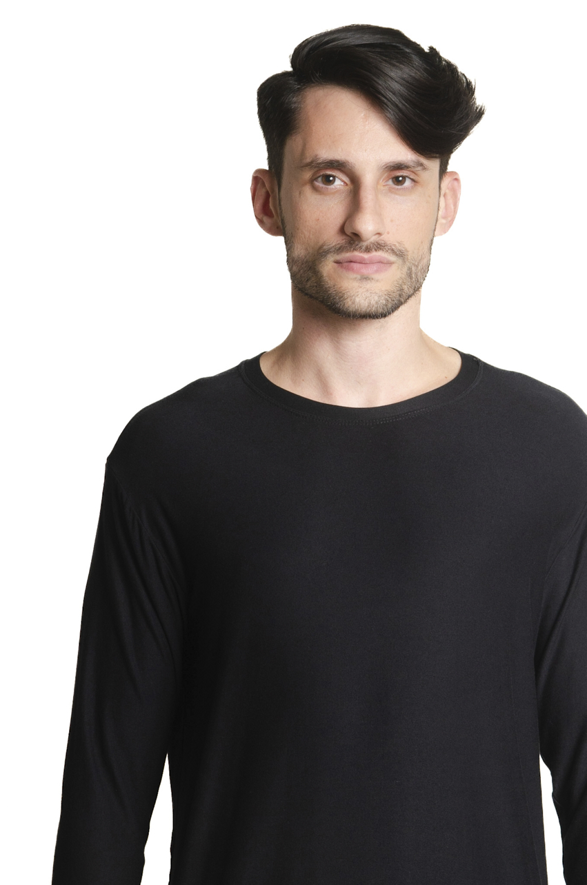 Camiseta Manga Longa Adriadno - Preta - Imagem 2